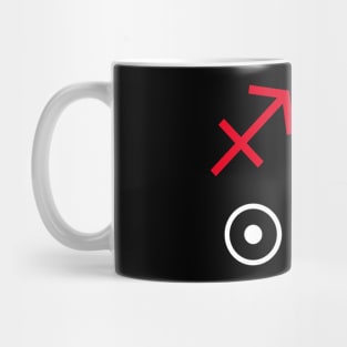 Sagittarius Sun Leo Moon Zodiac Sign Mug